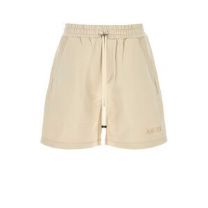 Amiri Men Sand Cotton Bermuda Shorts